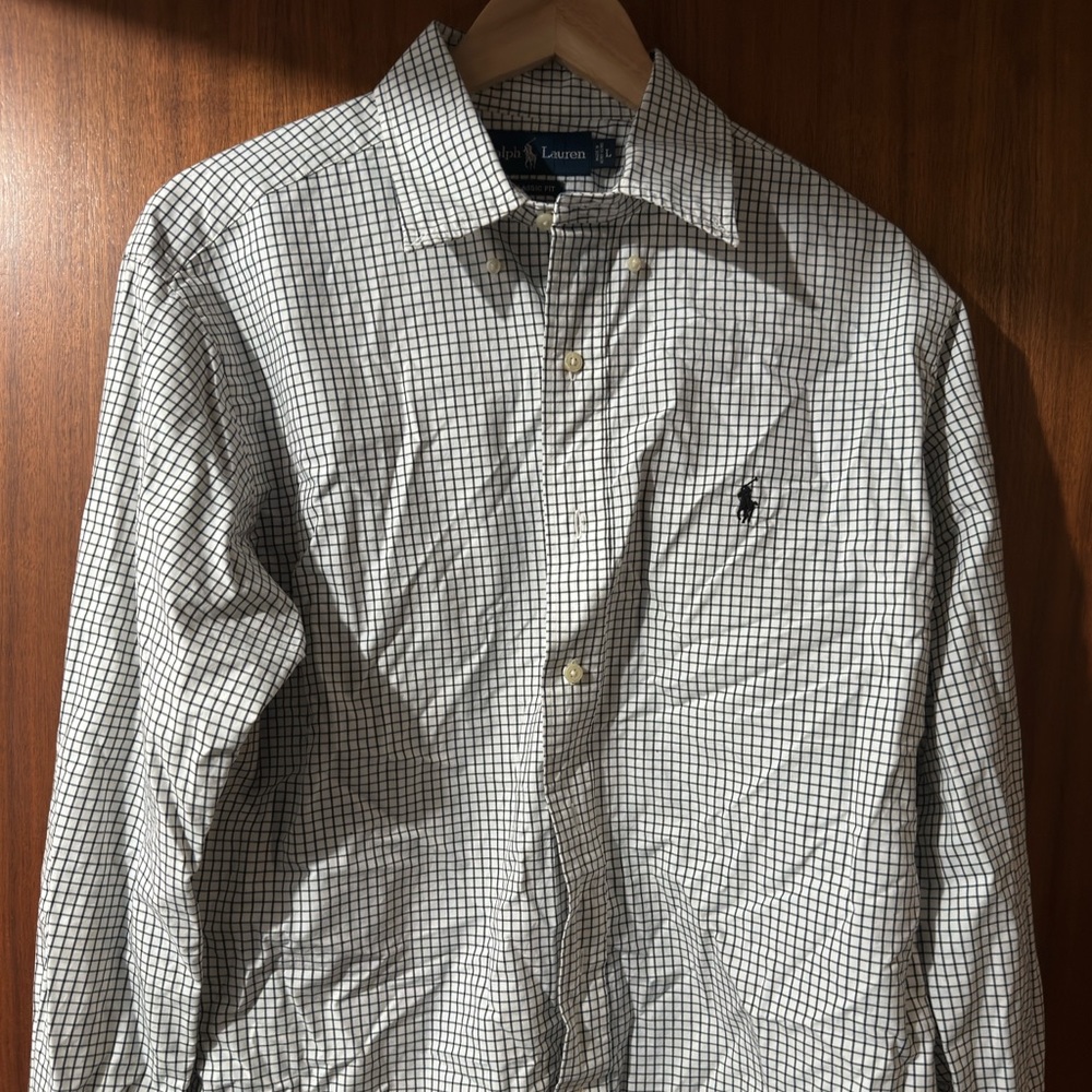 Ralph Lauren shirt check Large